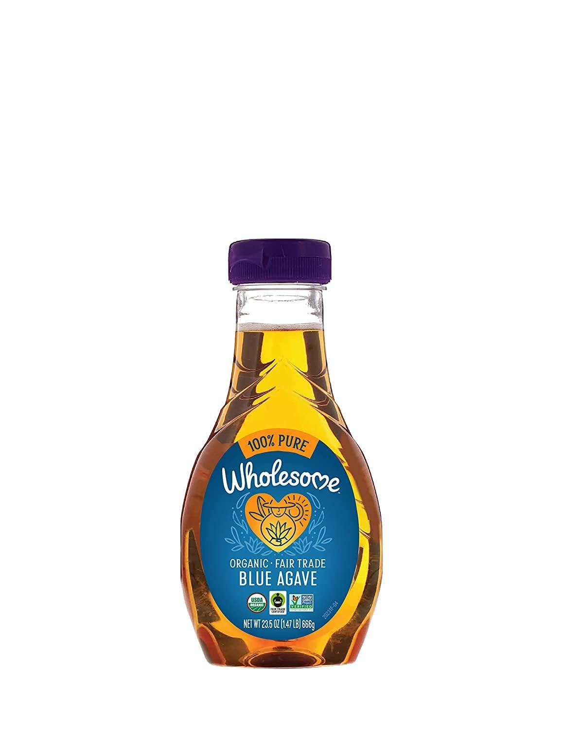 image:imageWholesome FT Organic Blue Agave 235oz 1PackOrganic Blue Agave Nectar