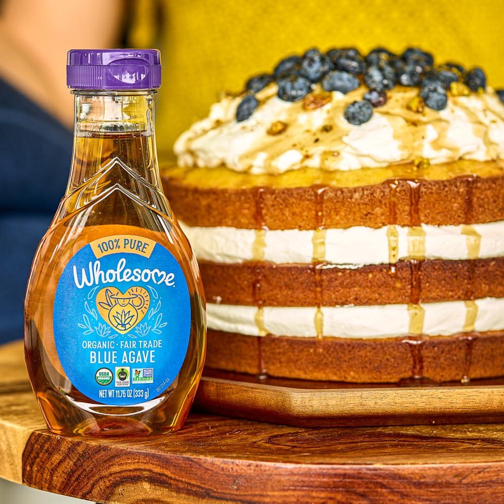 image:imageWholesome FT Organic Blue Agave 235oz 1PackOrganic Blue Agave Nectar