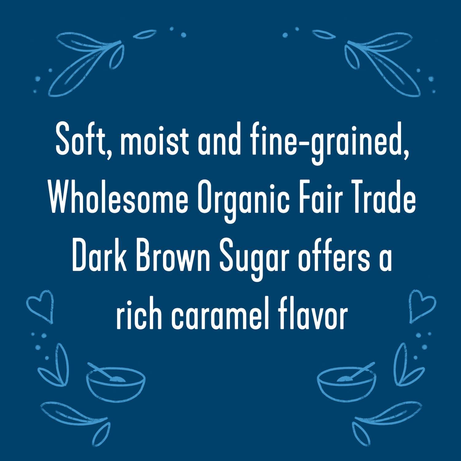 image:imageWholesome Fair Trade Organic Light Brown Sugar 24oz 6PackDark Brown Sugar