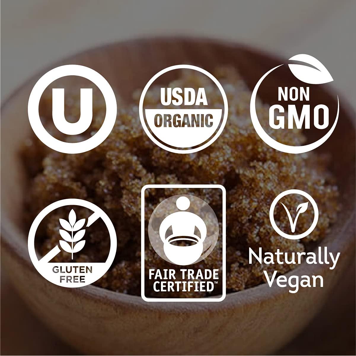 image:imageWholesome Fair Trade Organic Light Brown Sugar 24oz 6PackDark Brown Sugar