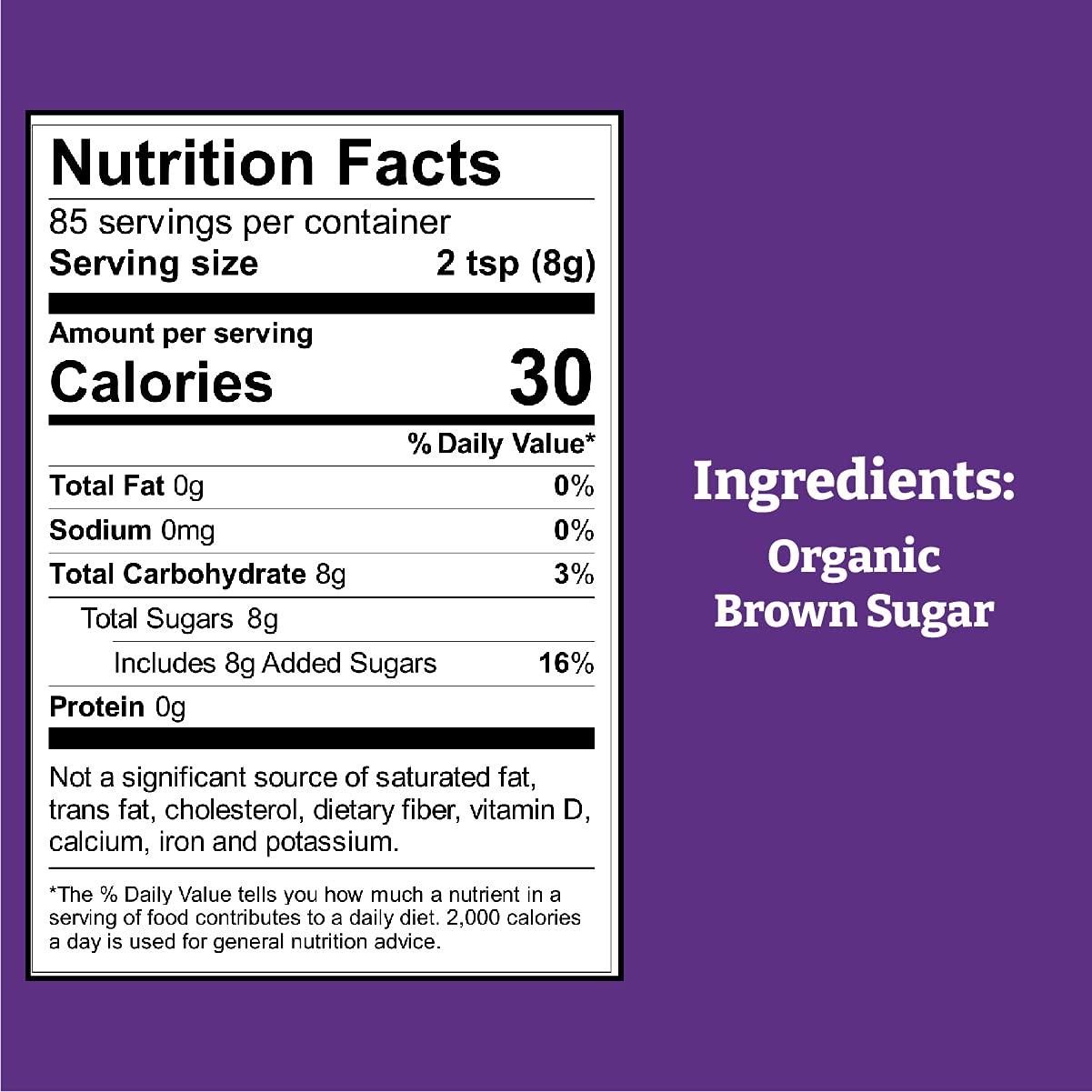 image:imageWholesome Fair Trade Organic Light Brown Sugar 24oz 6PackDark Brown Sugar