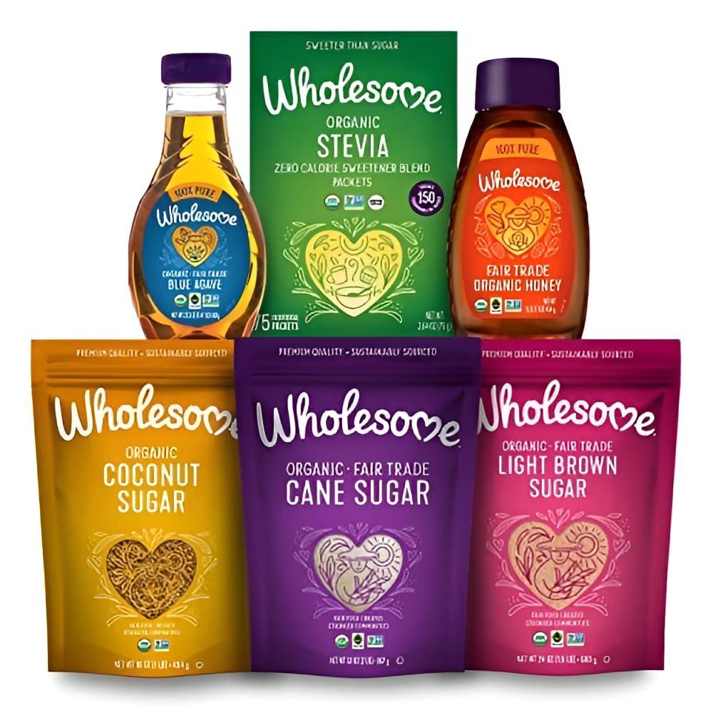 image:imageWholesome Sweeteners 10Pound Organic Cane Sugar Fair Trade Non GMO Gluten Free Pure amp Vegan for Baking and Sweetening16 OZ