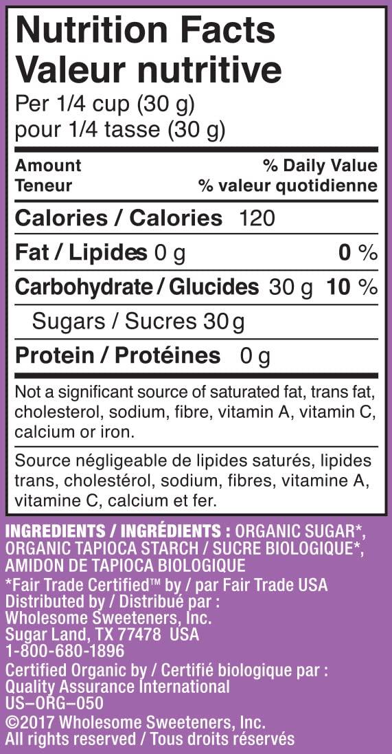 image:imageWholesome Sweeteners 16Ounce Organic Powdered Confectioners Sugar Fair Trade Non GMO Gluten Free amp Vegan 6 Pack16 Ounce Pack of 5