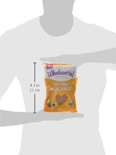 image:imageWholesome Sweeteners 16Ounce Organic Sucanat Panela Whole Cane Sugar Fair Trade NonGMO Project Verified Gluten Free amp Vegan for Baking Sprinkling and More 12 Pack16 OZ