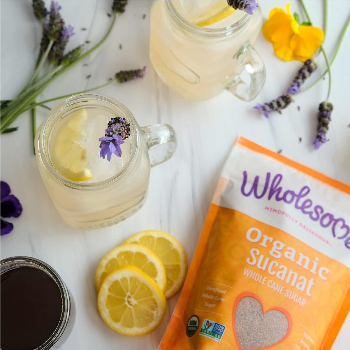 image:imageWholesome Sweeteners 16Ounce Organic Sucanat Panela Whole Cane Sugar Fair Trade NonGMO Project Verified Gluten Free amp Vegan for Baking Sprinkling and More 12 Pack16 OZ