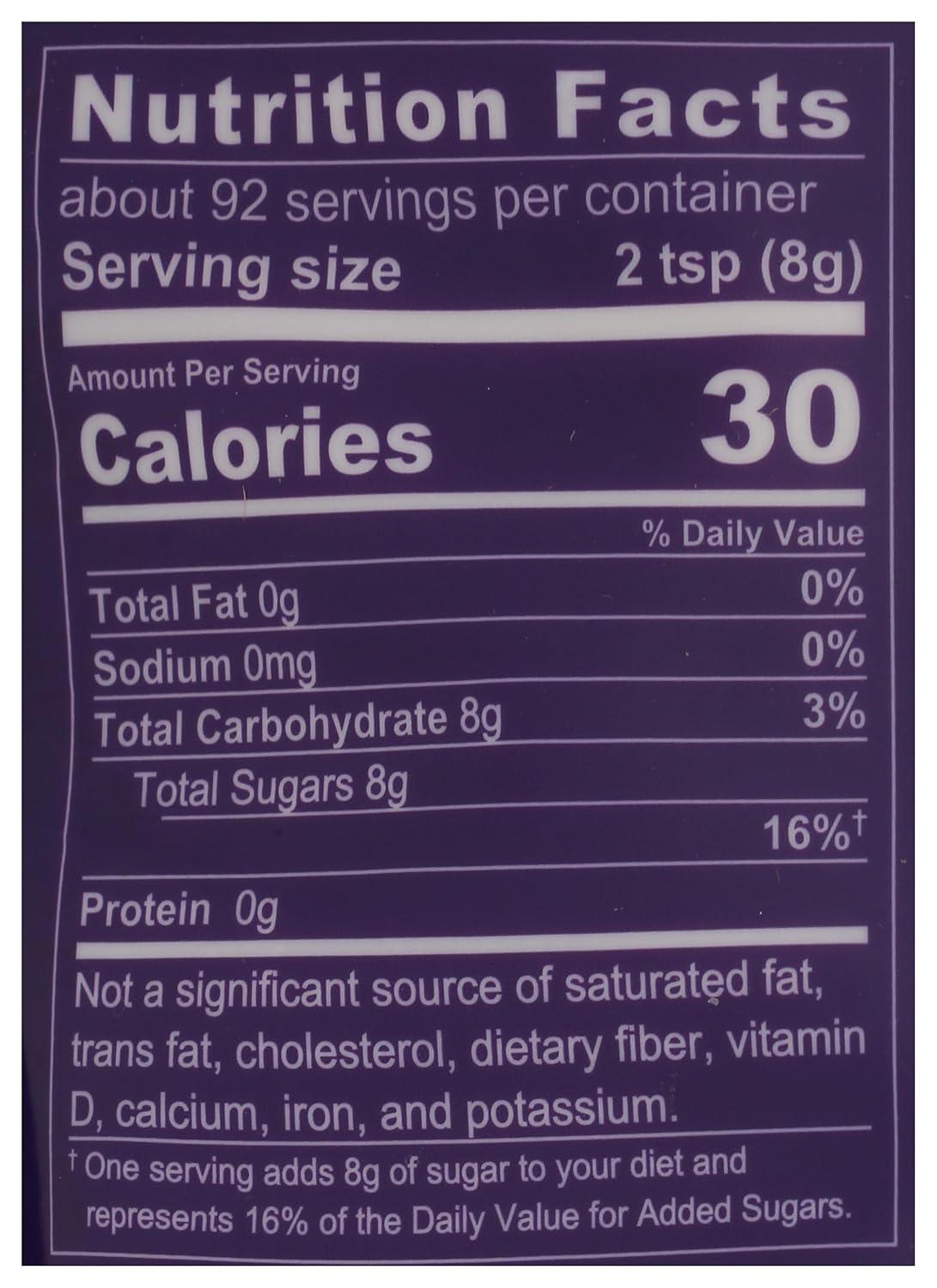 image:imageWholesome Sweeteners 26Ounce Cane Sugar Fair Trade Non GMO Gluten Free amp Vegan for Baking and Sweetening 1 PackCane Sugar