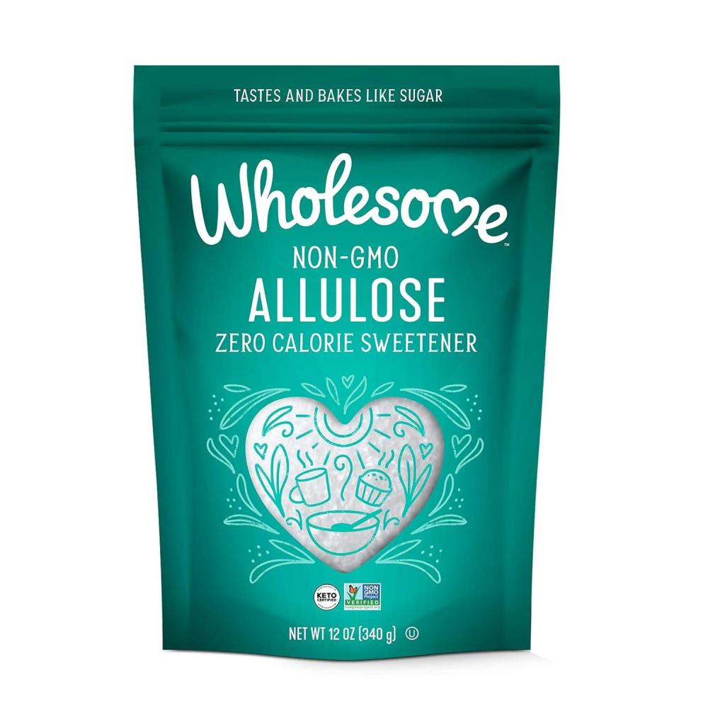 image:imageWholesome Sweeteners 115Ounce Allulose Zero Calorie Sweetener Keto Friendly Non GMO NonErythritol Gluten Free amp Vegan Liquid Sweetener 1 Pack12 Ounce Pack of 1