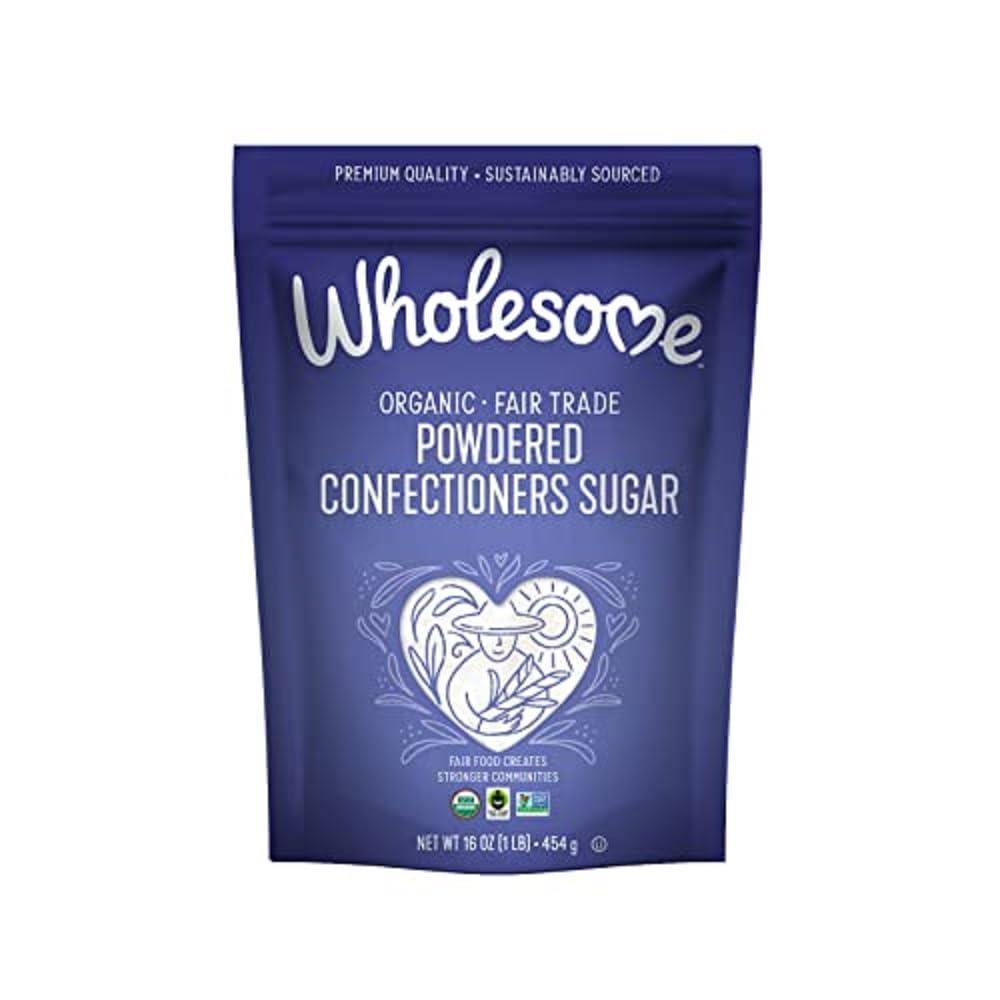 image:imageWholesome Sweeteners 16Ounce Organic Powdered Confectioners Sugar Fair Trade Non GMO Gluten Free amp Vegan 6 Pack16 Ounce Pack of 1
