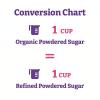 Wholesome Sweeteners 16-Ounce Organic Powdered Confectioners Sugar, Fair Trade, Non GMO, Gluten Free & Vegan, 6 Pack(16 Ounce (Pack of 6))