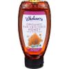 Wholesome Sweeteners 16-Ounce Organic Raw Unfiltered Honey Bottle, 100% Pure, Fair Trade Certified, Non GMO Project Verified, & Gluten Free, 1 Pack