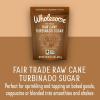 Wholesome Sweeteners 24-Ounce Raw Cane Turbinado Cane Sugar, Fair Trade, Non GMO, Gluten Free & Vegan, 12 Pack(Raw Cane Turbinado Sugar)