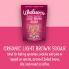 Wholesome Sweeteners Fair Trade Organic Light Brown Sugar, 24-Ounce Pouches (Pack of 6)