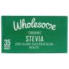 Wholesome Sweeteners Organic Stevia, 75 Count Packets, Zero Calorie Sweetener Blend, Keto Friendly, Non GMO, Gluten Free & Vegan, 1 Pack(36 Packets)