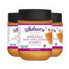 Wholesome Organic Raw Unfiltered Honey, Pesticide Free, Fair Trade, Non Glyphosate, Non GMO & Gluten Free, Spreadable, 16 Ounce Jar (Pack of 3), (Packaging May Vary)