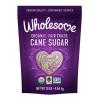 Wholesome Sweeteners 10-Pound Organic Cane Sugar, Fair Trade, Non GMO, Gluten Free, Pure & Vegan, for Baking and Sweetening(10 LB)