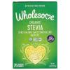 image:imageWholesome Sweeteners Organic Stevia 75 Count Packets Zero Calorie Sweetener Blend Keto Friendly Non GMO Gluten Free amp Vegan 1 Pack75 Packets