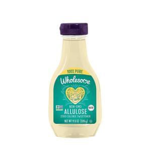 Wholesome Sweeteners 11.5-Ounce Allulose, Zero Calorie Sweetener, Keto Friendly, Non GMO, Non-Erythritol, Gluten Free & Vegan Liquid Sweetener, 1 Pack(11.5 Ounce (1 Pack))