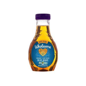 Wholesome Sweeteners 44-Ounce Organic Blue Agave Nectar, Fair Trade, 100% Pure, Non GMO, Gluten Free & Vegan, 2 Pack(44 Ounce (Pack of 1))