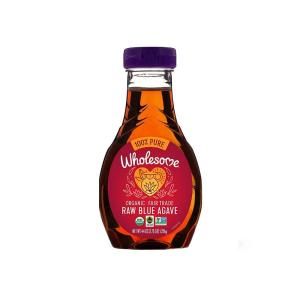 Wholesome Sweeteners 44-Ounce Organic Raw Blue Agave Nectar, Fair Trade, 100% Pure, Non GMO, Gluten Free & Vegan, 2 Pack(44 Fl Oz (Pack of 1))