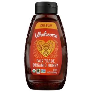 Wholesome Sweetners Organic Honey, 24 Oz (Pack of 6)